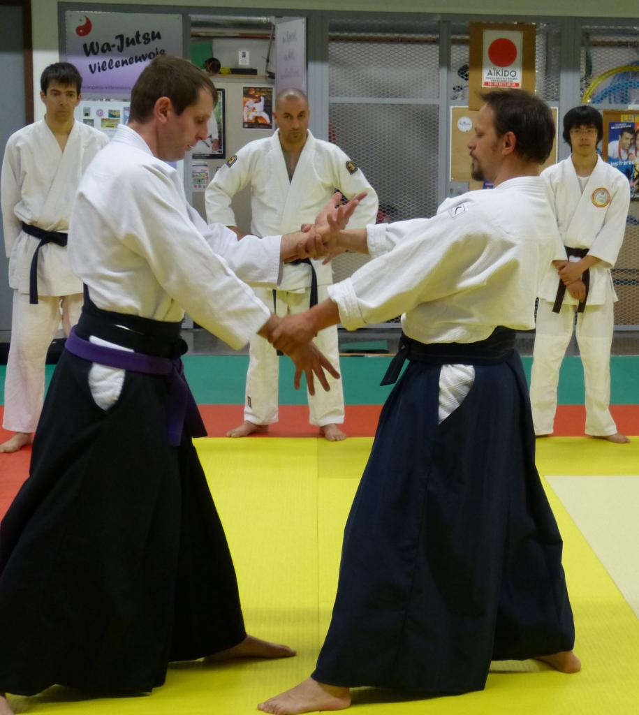 Démonstration en hakama