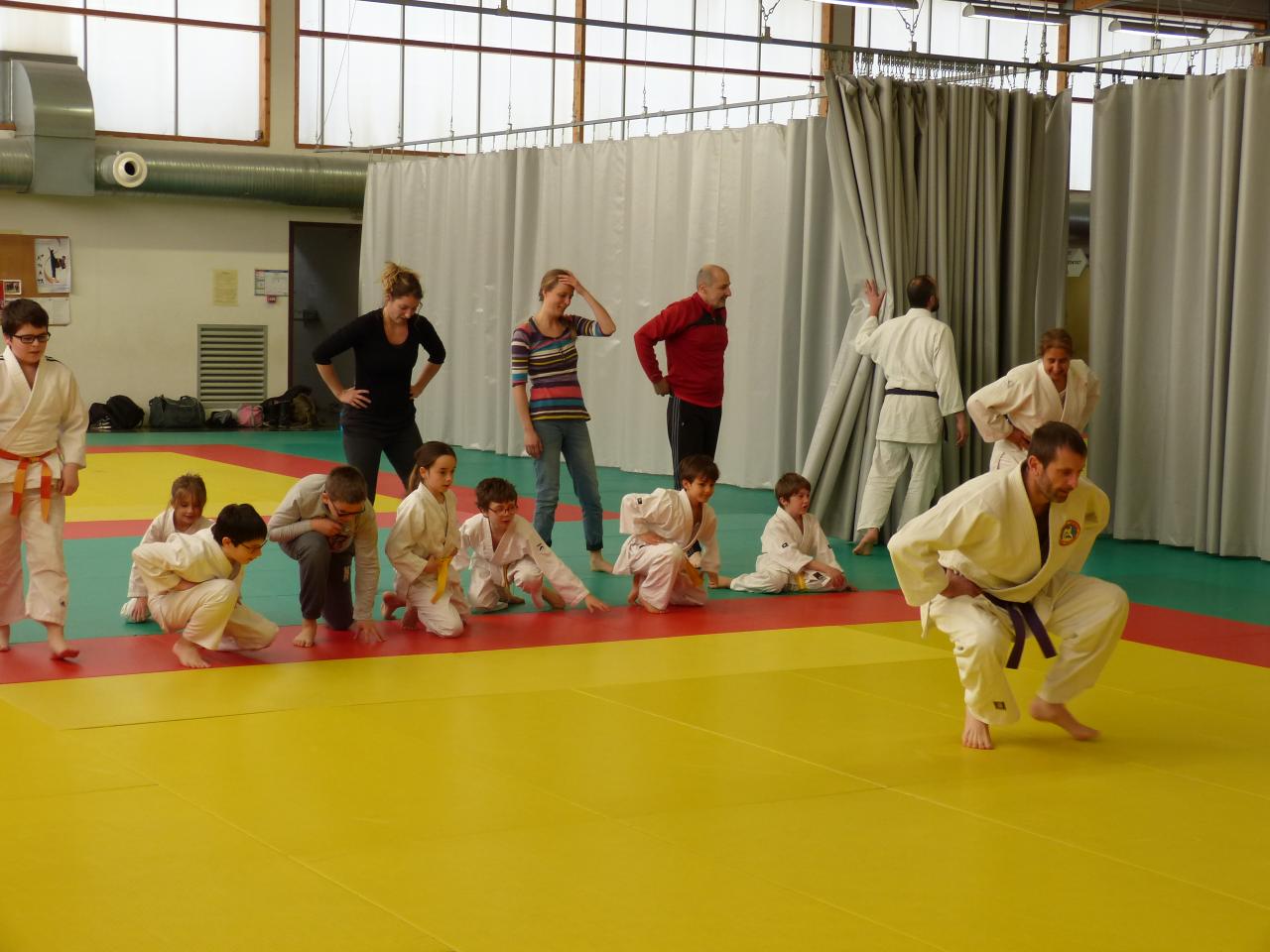 Cours Enfants-Parents 10 mars 2018 Wa Jutsu Villeneuvois