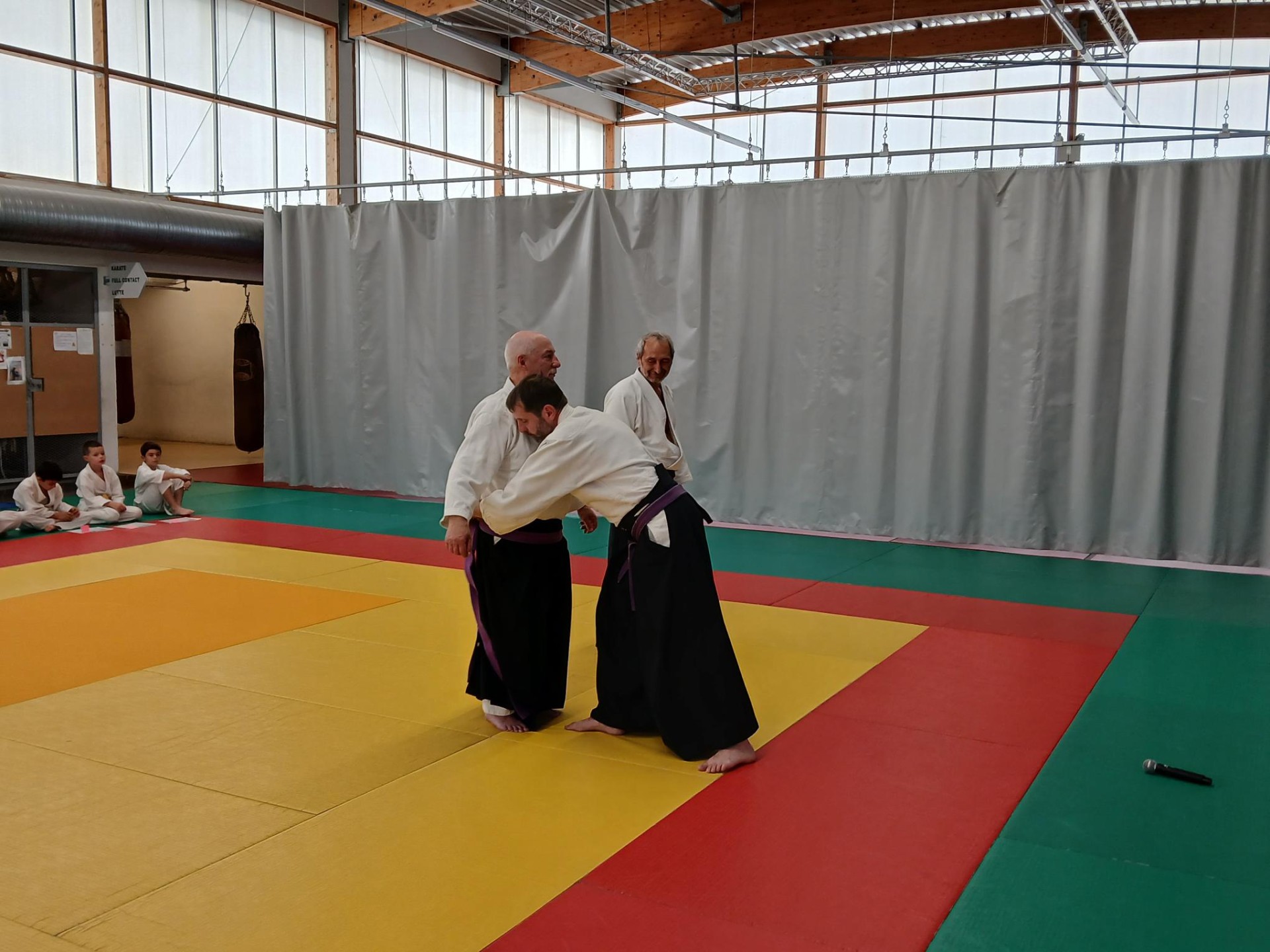 Remise grade okuden shihan au nom du soke à Eric Perrichon 15 juin 2024